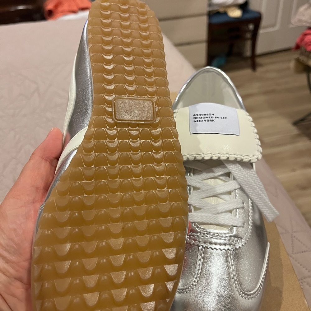 Steve madden Margiela Silver Women's Sneakers - Picture 5 of 11